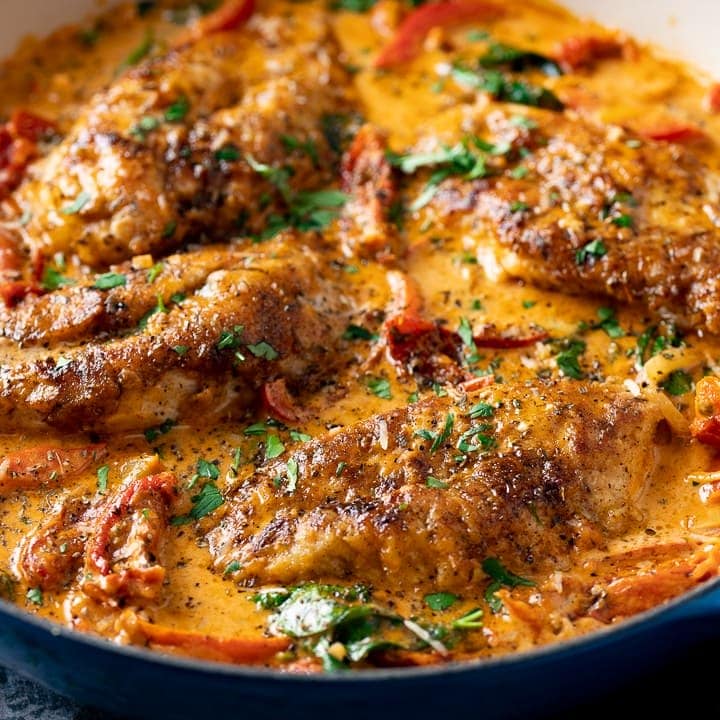 tuscan chicken dinner