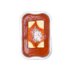 cheese cannelloni with tomato sauce