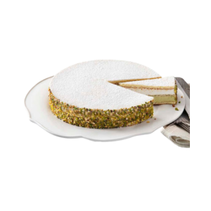 sweet and dessert in a white plate